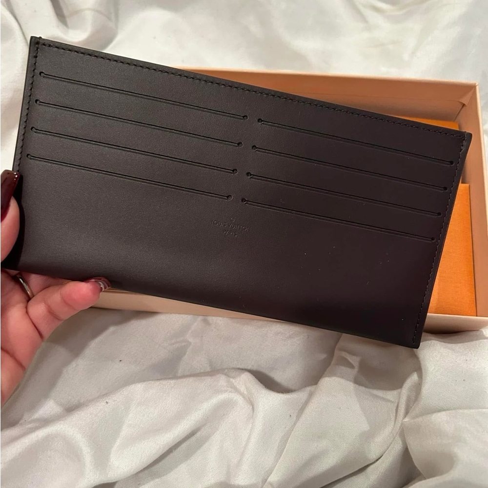 Louis Vuitton Dark Brown Patent Leather Clutch - Picture 6 of 10